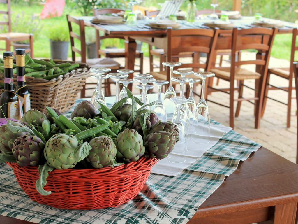 B&B Colle Perrini Country House Casperia Exterior foto