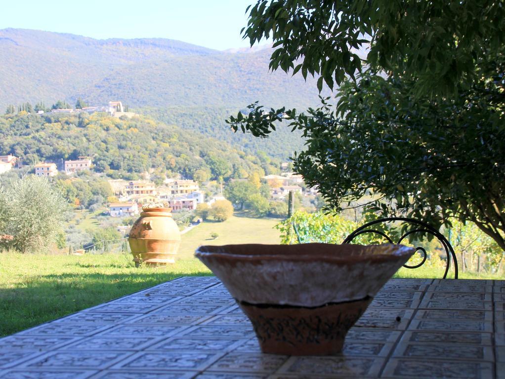 B&B Colle Perrini Country House Casperia Exterior foto